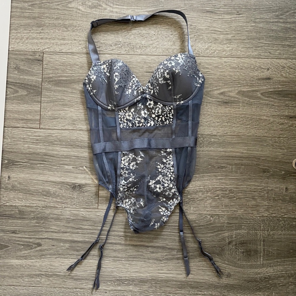 VS halter lingerie bodysuit